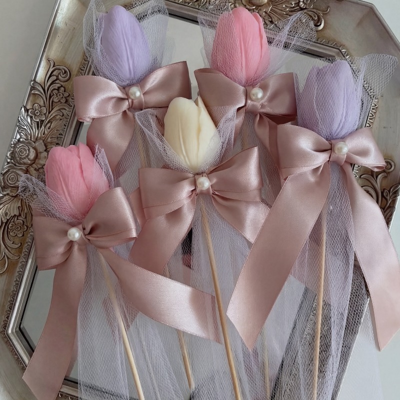 5pcs Tulip Scented Candle on B - Home Fragrance Gift recension och pris