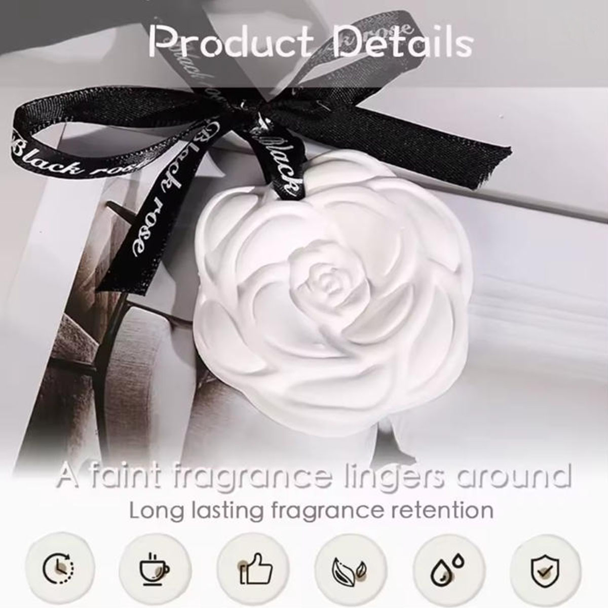 1/3/5/8/10PCS Camellia Gypsum  - Home Fragrance Logo recension och pris