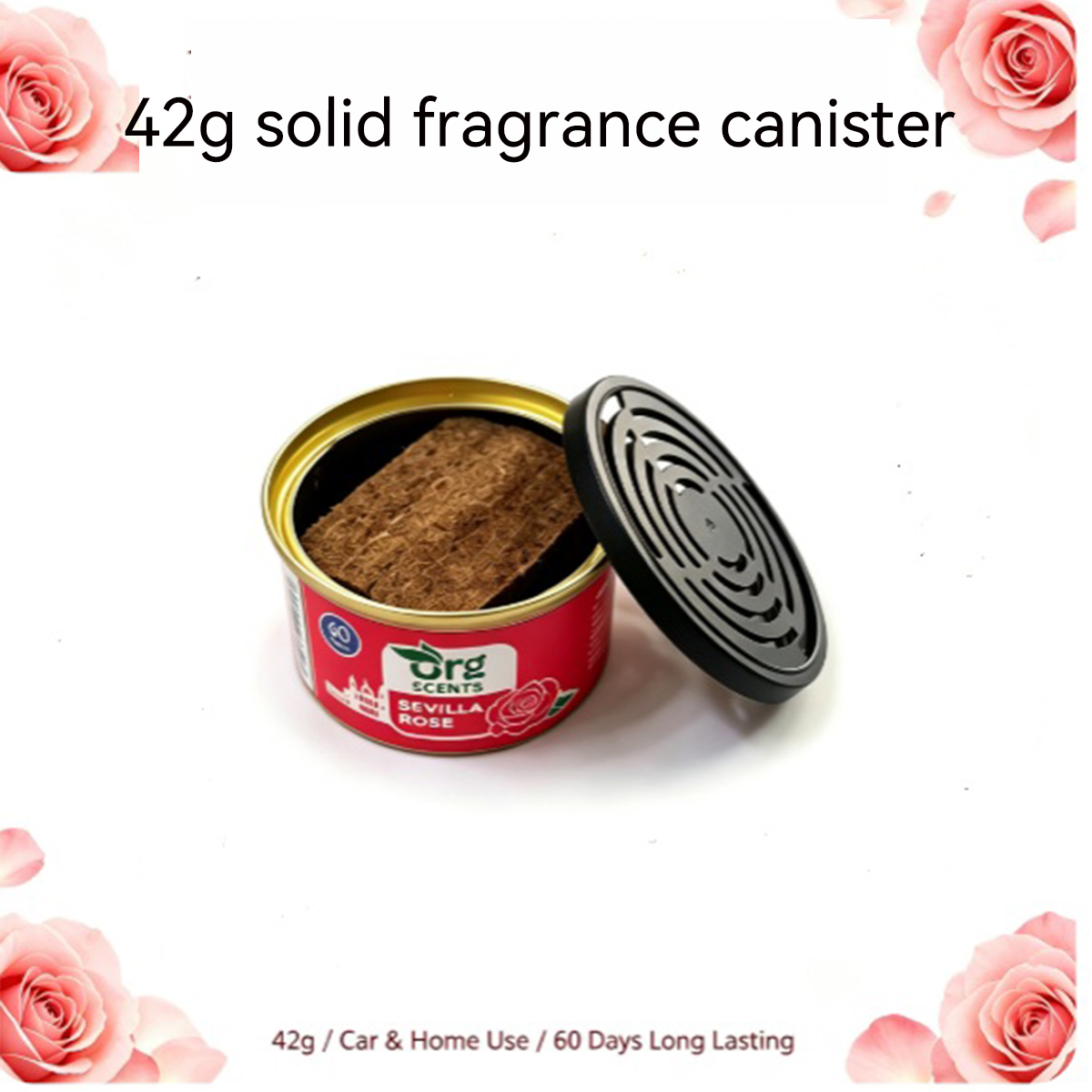 42g Car Air Freshener Solid Pe - Home Fragrance Logo recension och pris