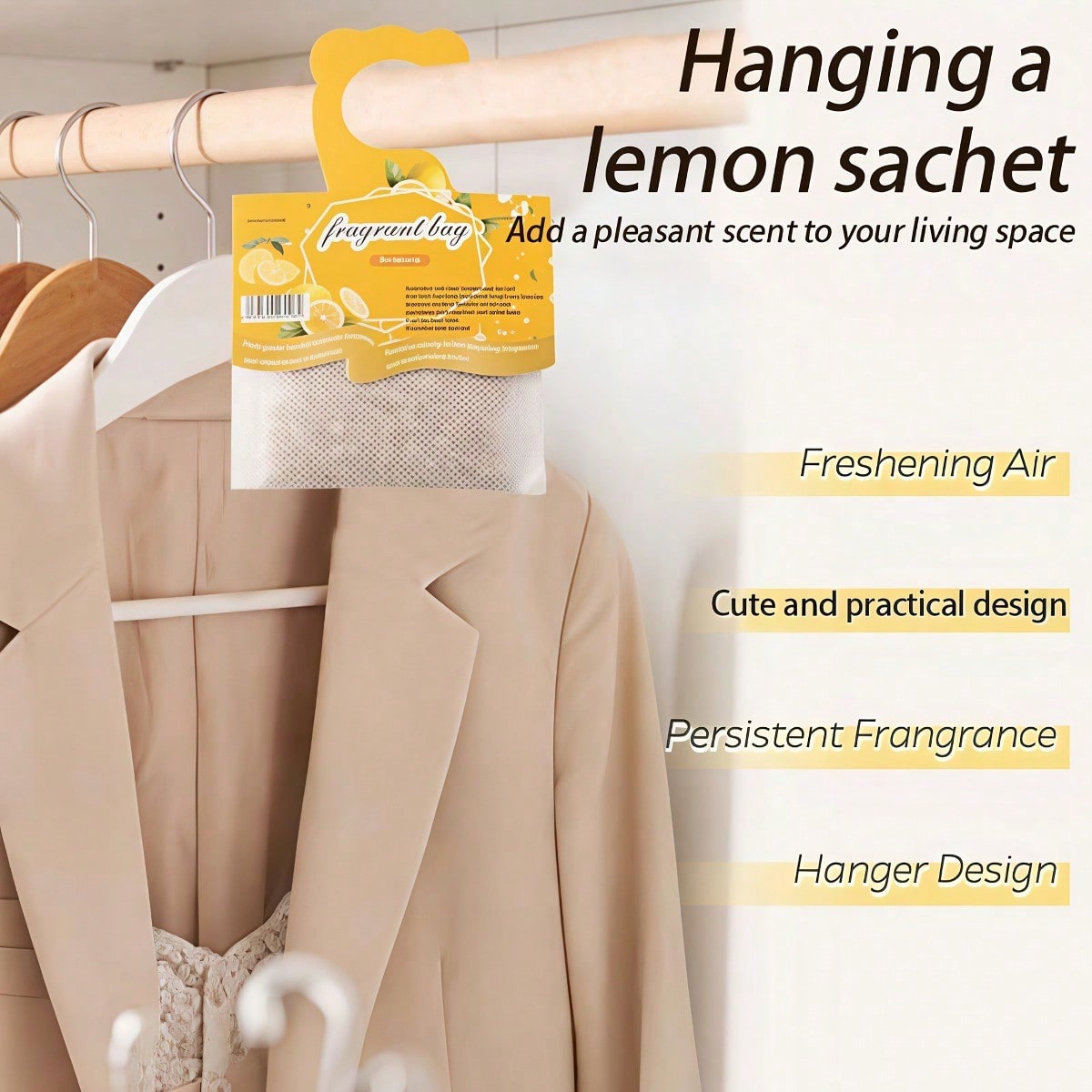 Hanging Lemon Scented Sachets, - Home Fragrance Oud recension och pris